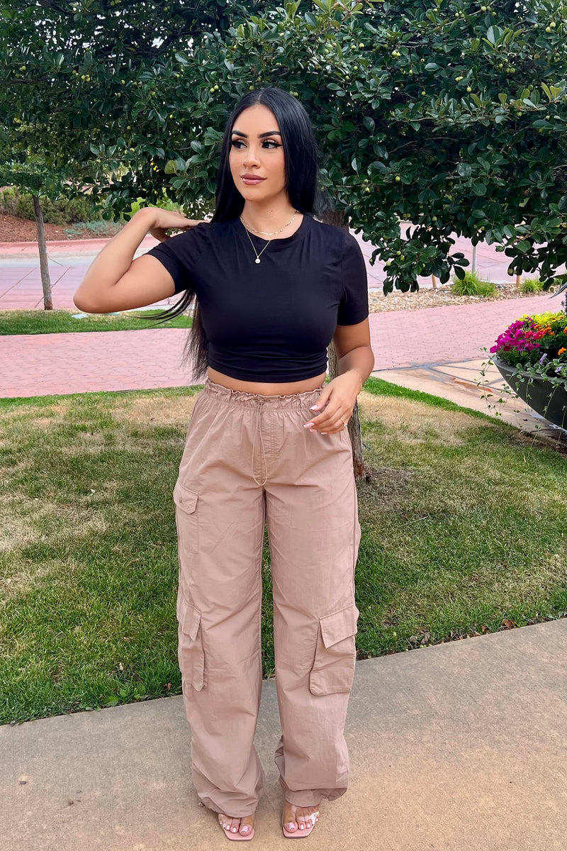 Leveling Up Cargo Pants (Taupe) – SIMPLY FASHION
